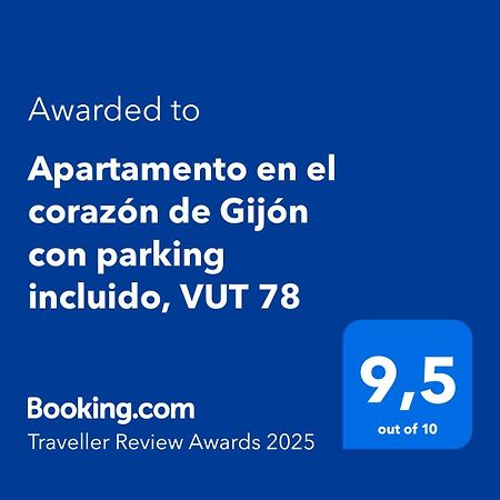 Apartamento En El Corazon De Gijon Con Parking Incluido, Vut 78 Ngoại thất bức ảnh