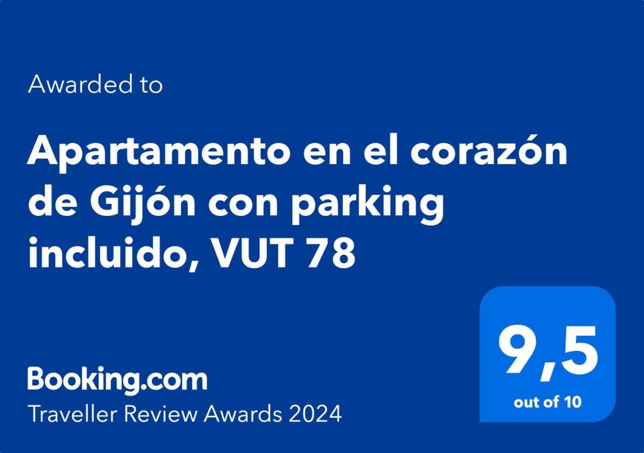 Apartamento En El Corazon De Gijon Con Parking Incluido, Vut 78 Ngoại thất bức ảnh